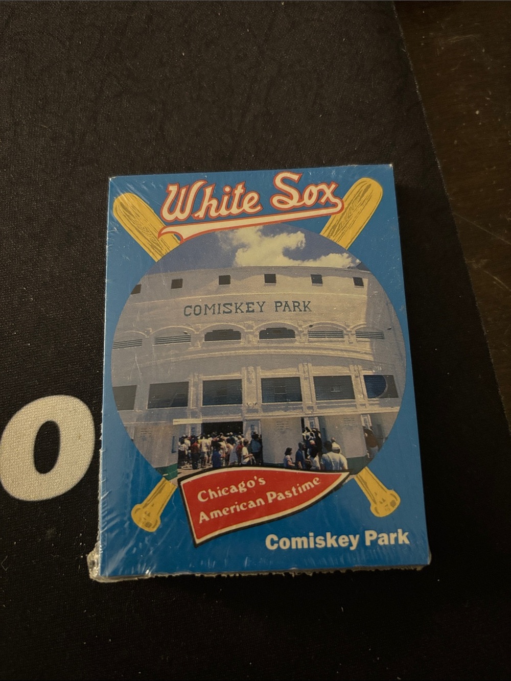 White Sox Comiskey Park Blue Playing Cards - Official Team Design
